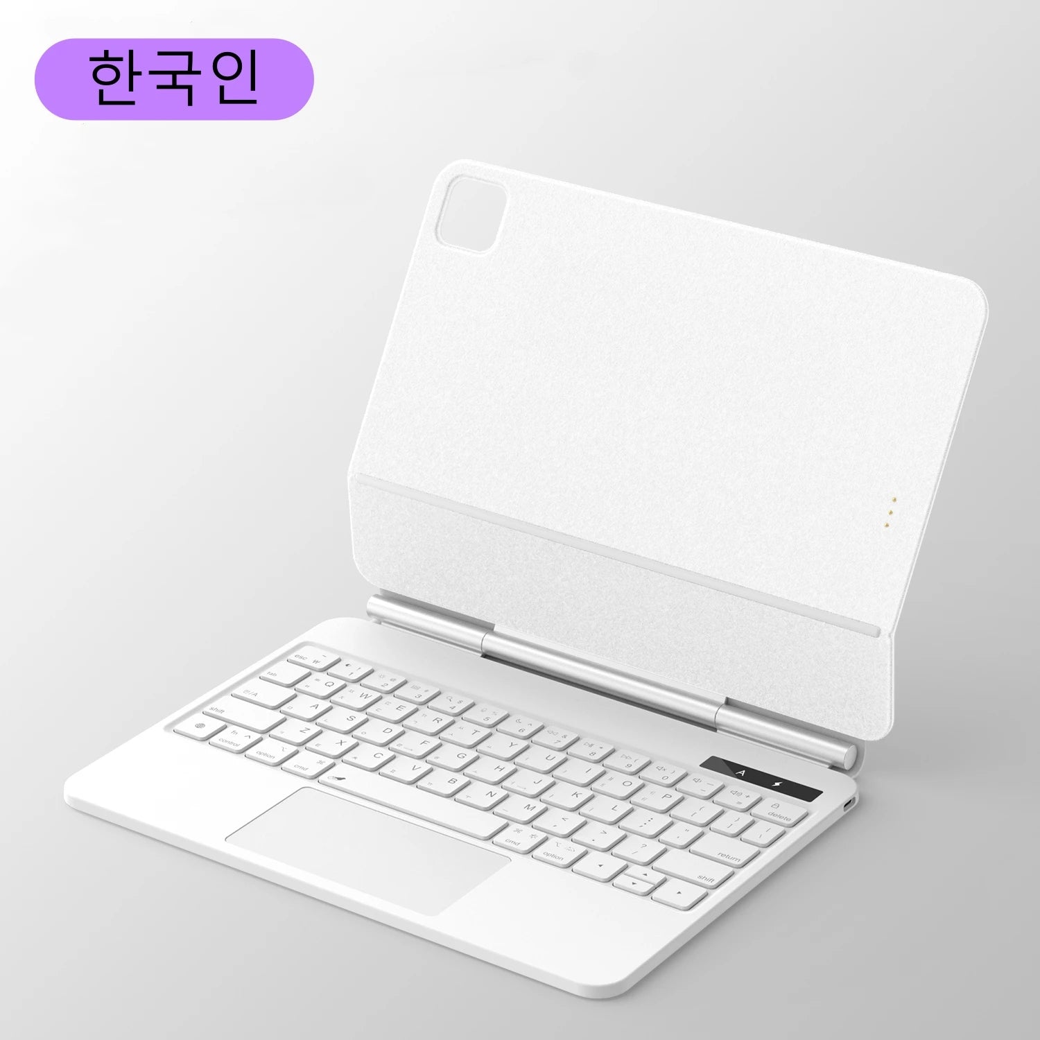 Keyboard case for iPad